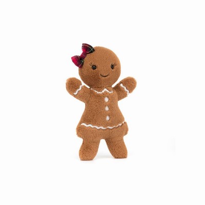 Jellycat Jolly Gingerbread Ruby New Zealand | FLTCM5946